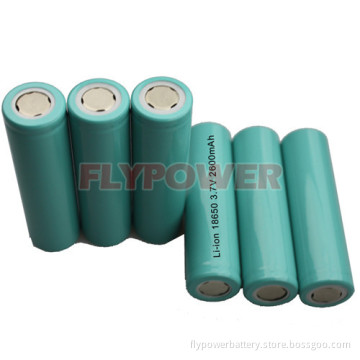 3.7V 2600mAh 18650 Lithium Ion Battery Cell (FLC-18650-2600)